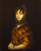 Francisco Jose de Goya Senora Sabasa Garcaa. Spain oil painting reproduction